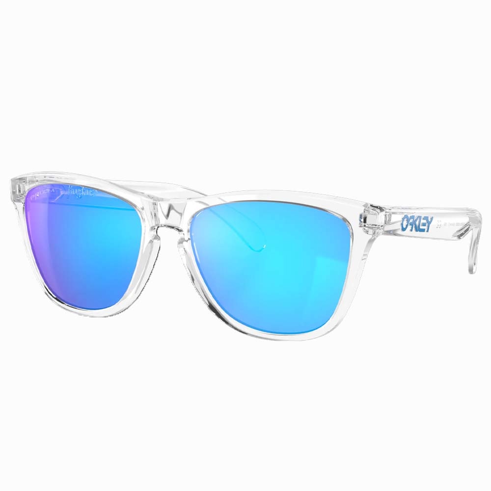 Frogskins Crystal Clear W/Prizm Sapphire Sunglasses 2022