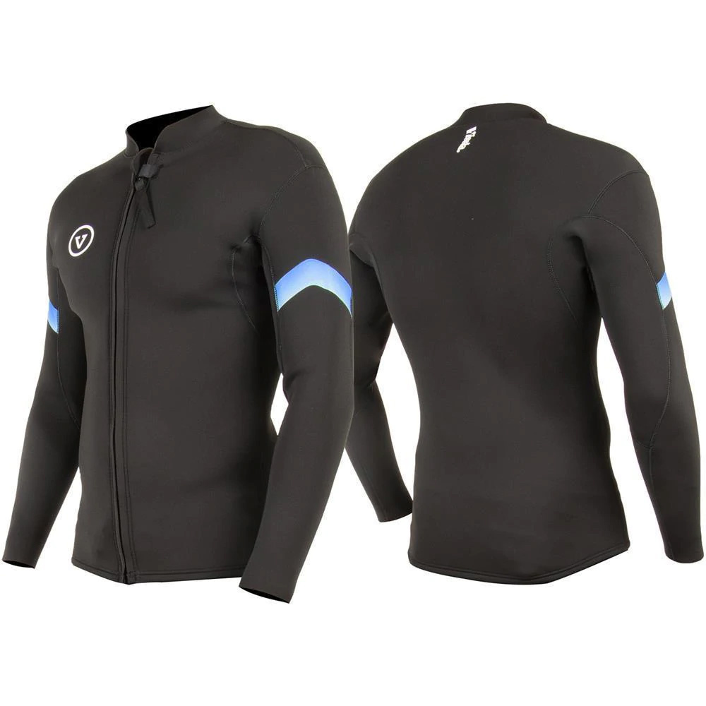 2mm Raditude Black Front Zip Neoprene Jacket 2022