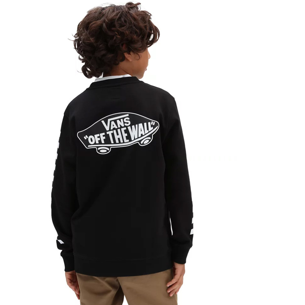 Exposition Check Black Sweater Boys