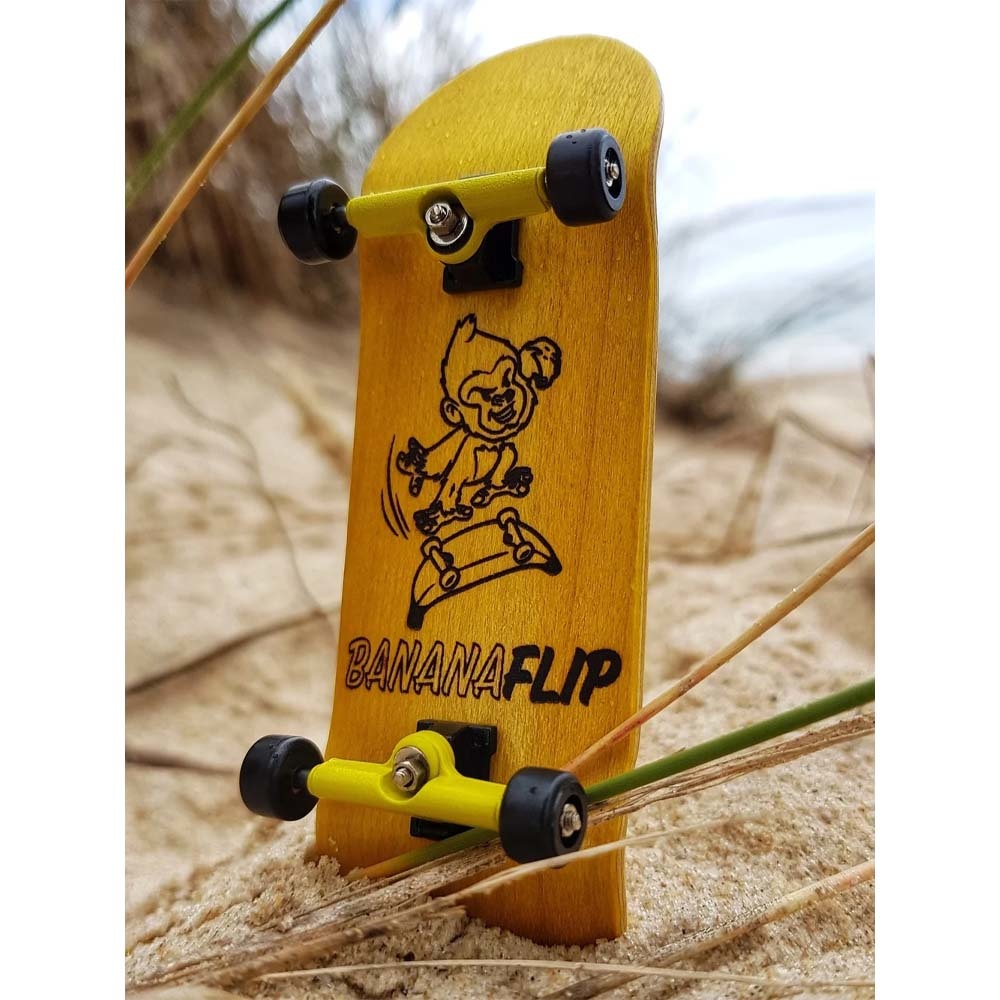 32mm Banana Flip Yellow Complete Pro Fingerboard 2023
