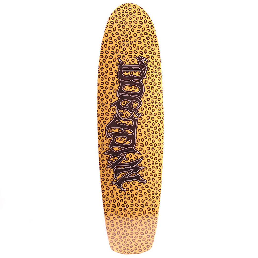 7.875" Horror Script Leopard Cruiser Old School Skateboard Deck