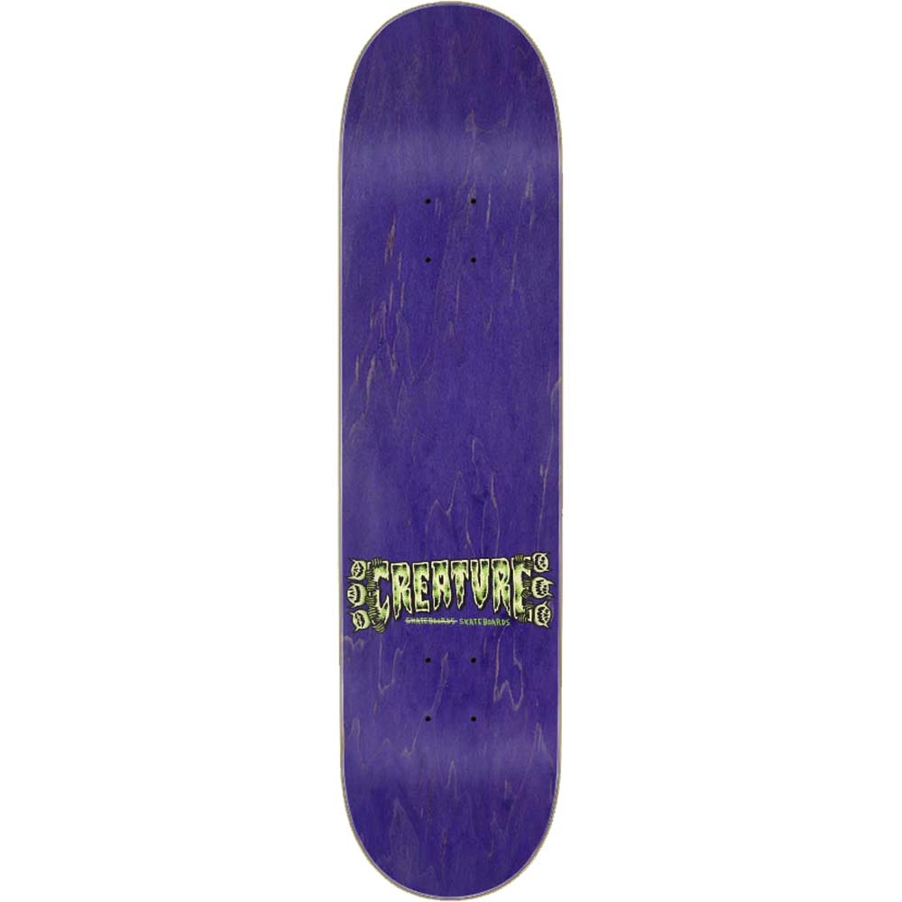 7.75" Psycho Logo Sm Green Skateboard Deck