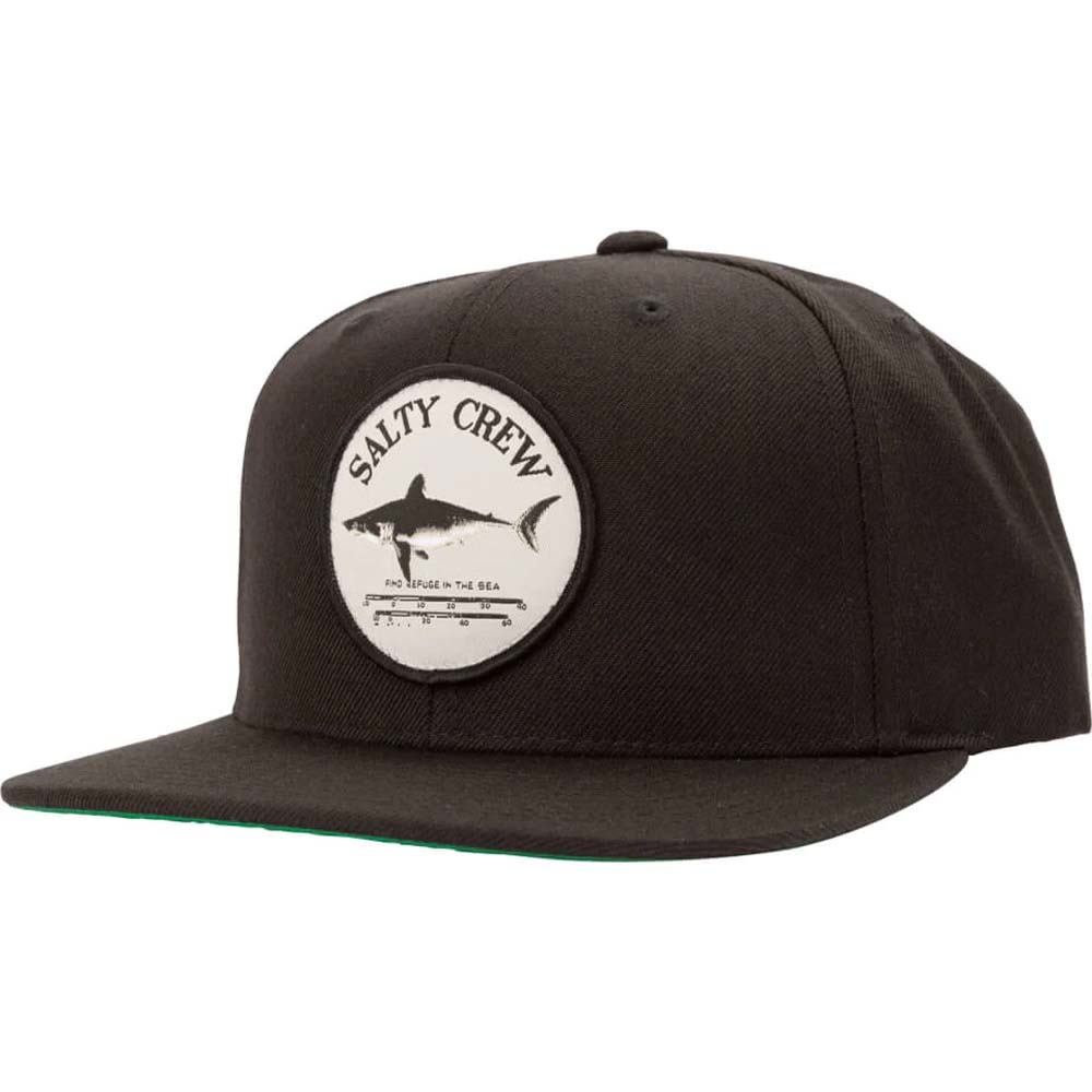 Bruce 6 Panel Black Cap
