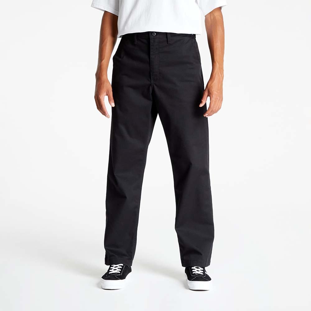 Authentic Chino Baggy Skate Pants Black 2022