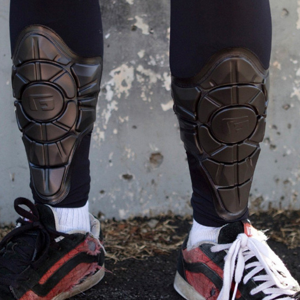 Black Shin Pads