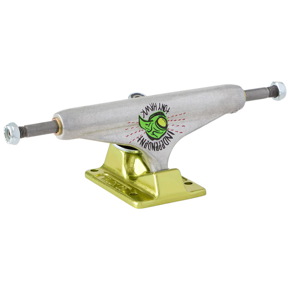 144 Stage 11 Forged Hollow Pro Tony Hawk Transmission Silver Green Truck