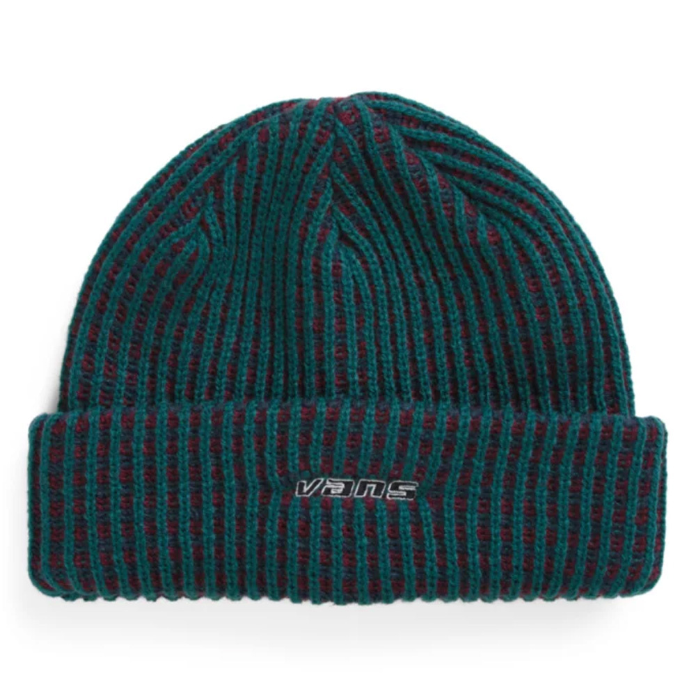 Crafton Cuff Beanie Dress Blue