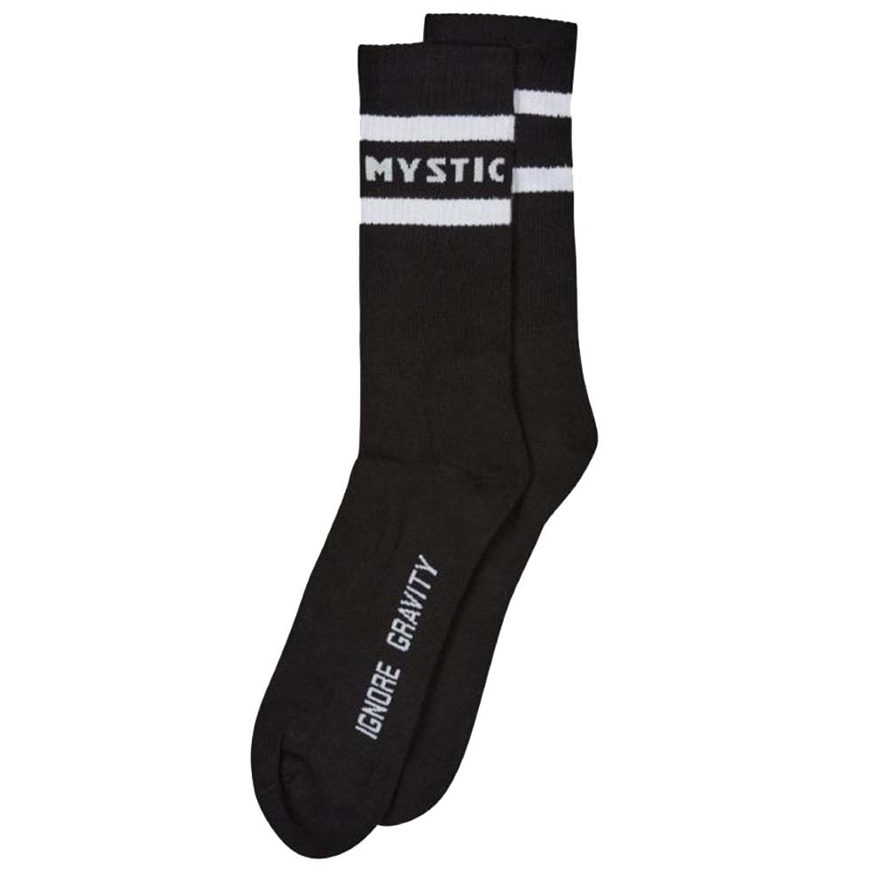 Brand Logo Socks Black