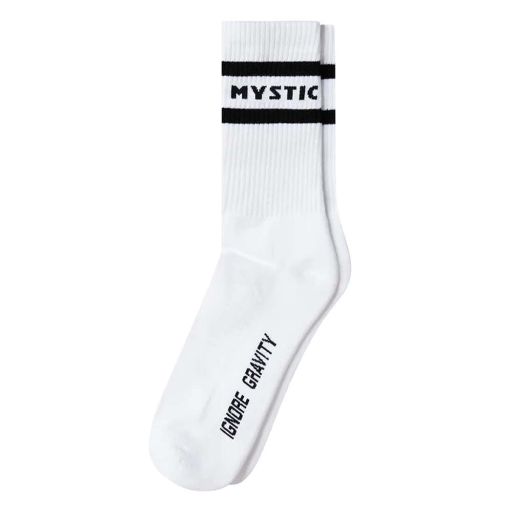 Brand Logo Socks White