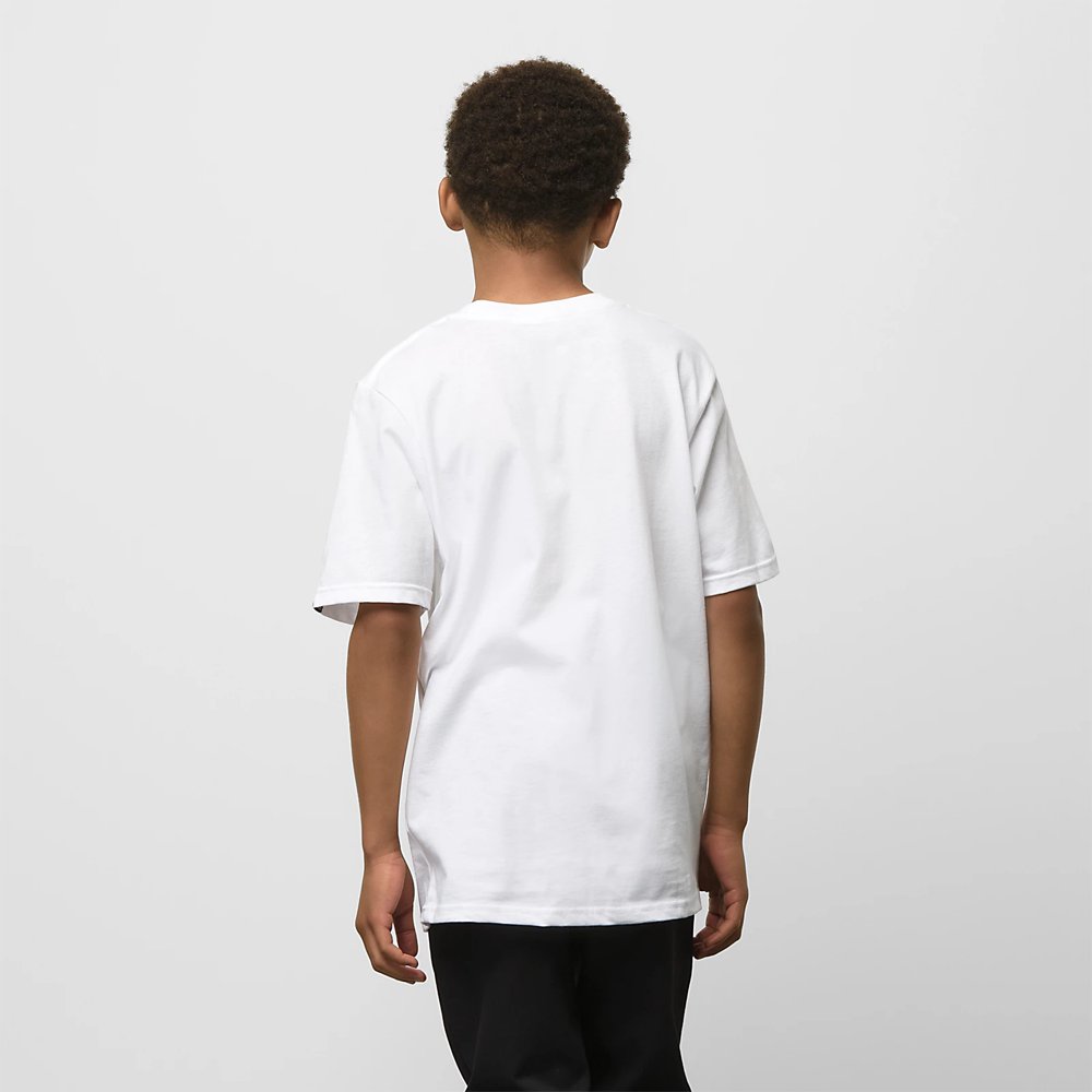 Boys White Print Box T-Shirt 2022
