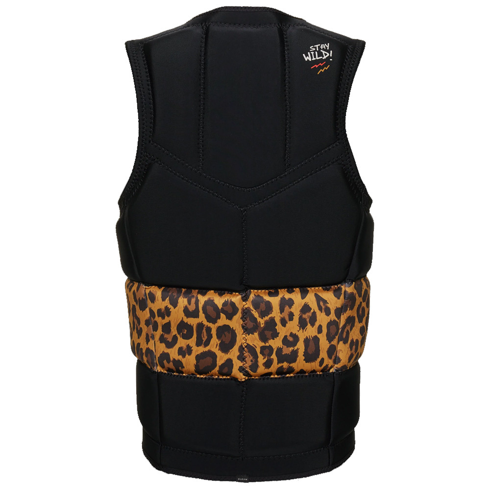 Zuupack Black Fzip Wakeboard Impact Vest 2022 WestSite Gent