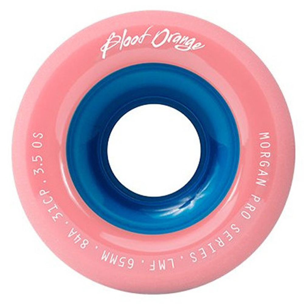 65mm Morgan Pro Pastel Pink Blue Longboard Wheels