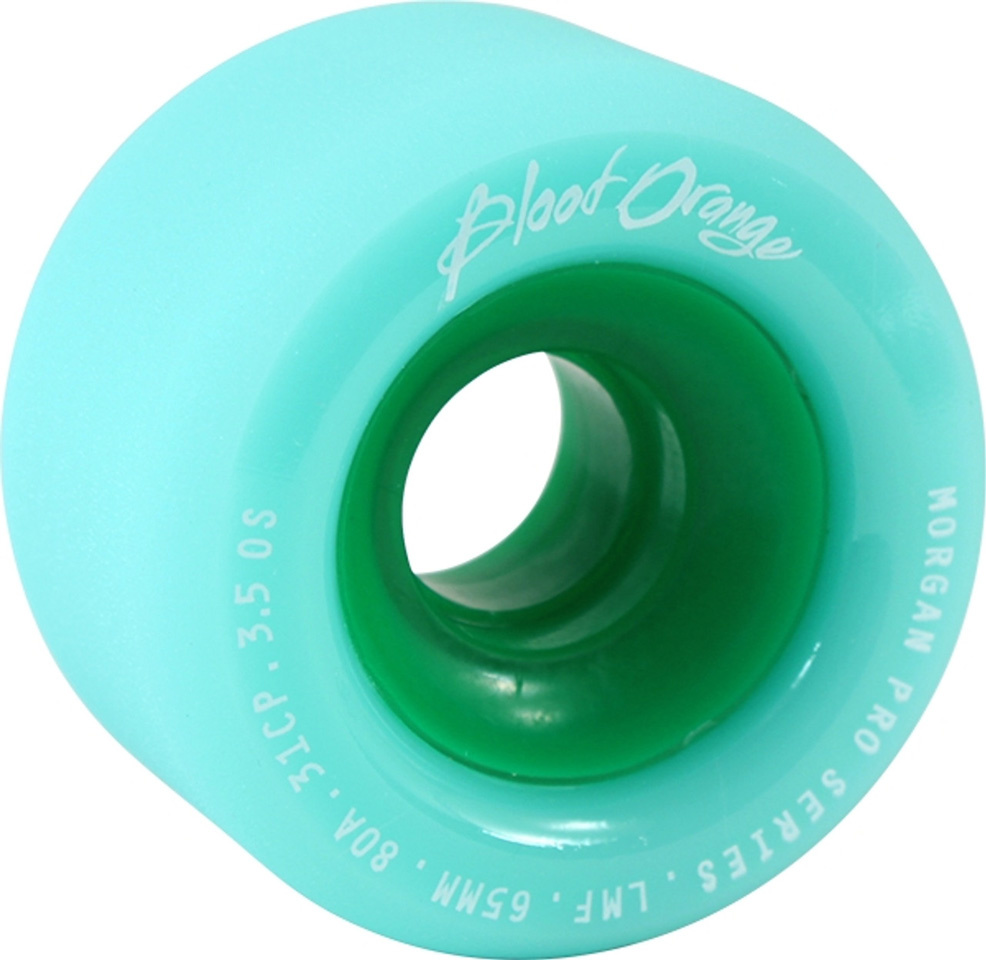 65mm Morgan Pro Seafoam Green Pastel Longboard Wheels