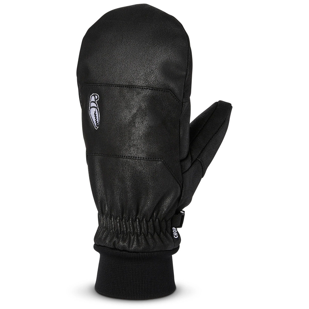 Chop Black Snowboard Mitt
