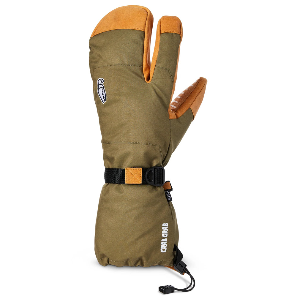 Cinch Trigger Turtle and Tan Snowboard Mitt 2023