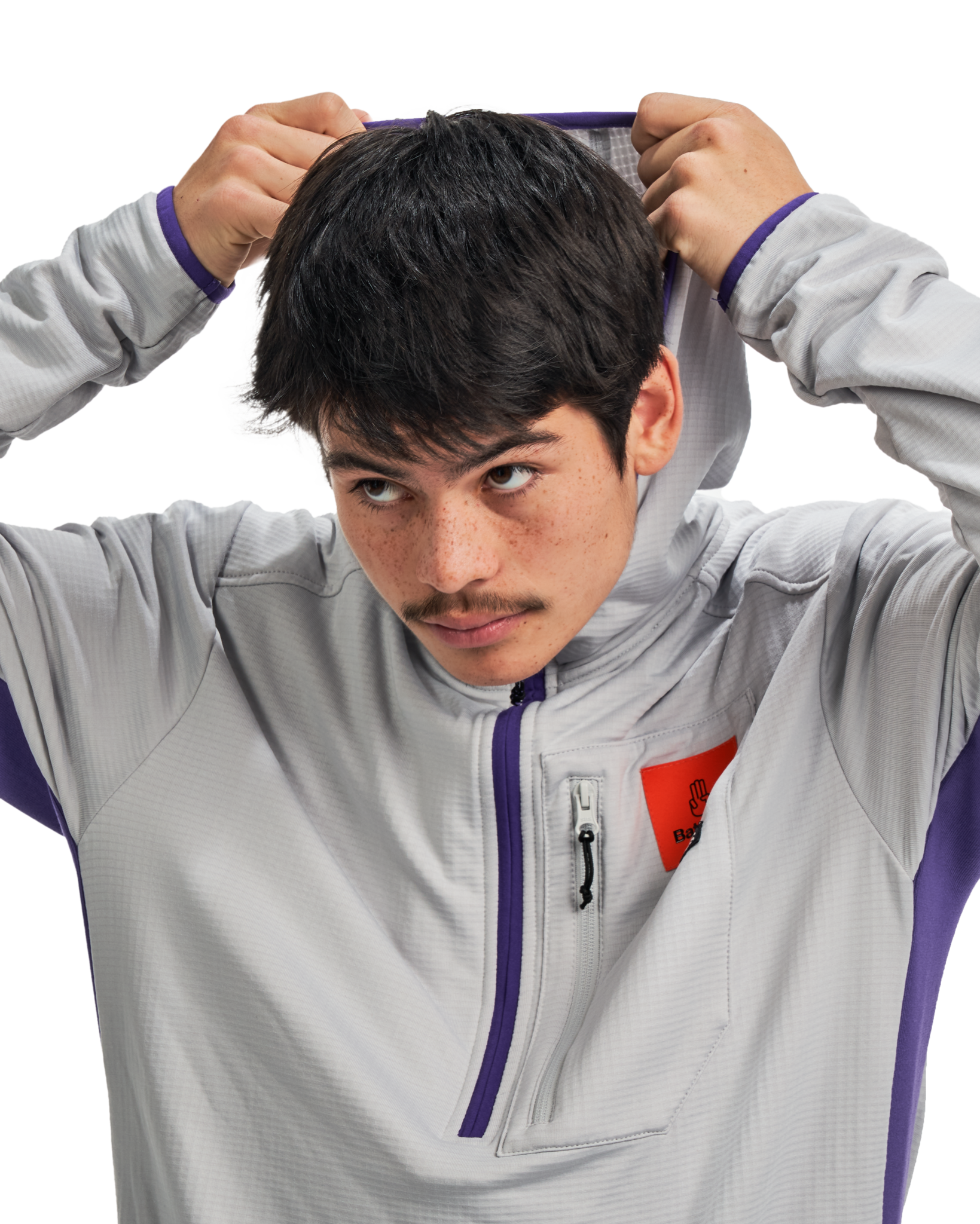 Base Snowboard Hoodie Grey 2023