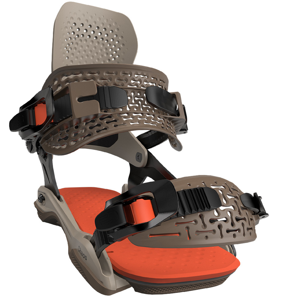 Chaos Asymwrap Sand 2023 Snowboard Binding