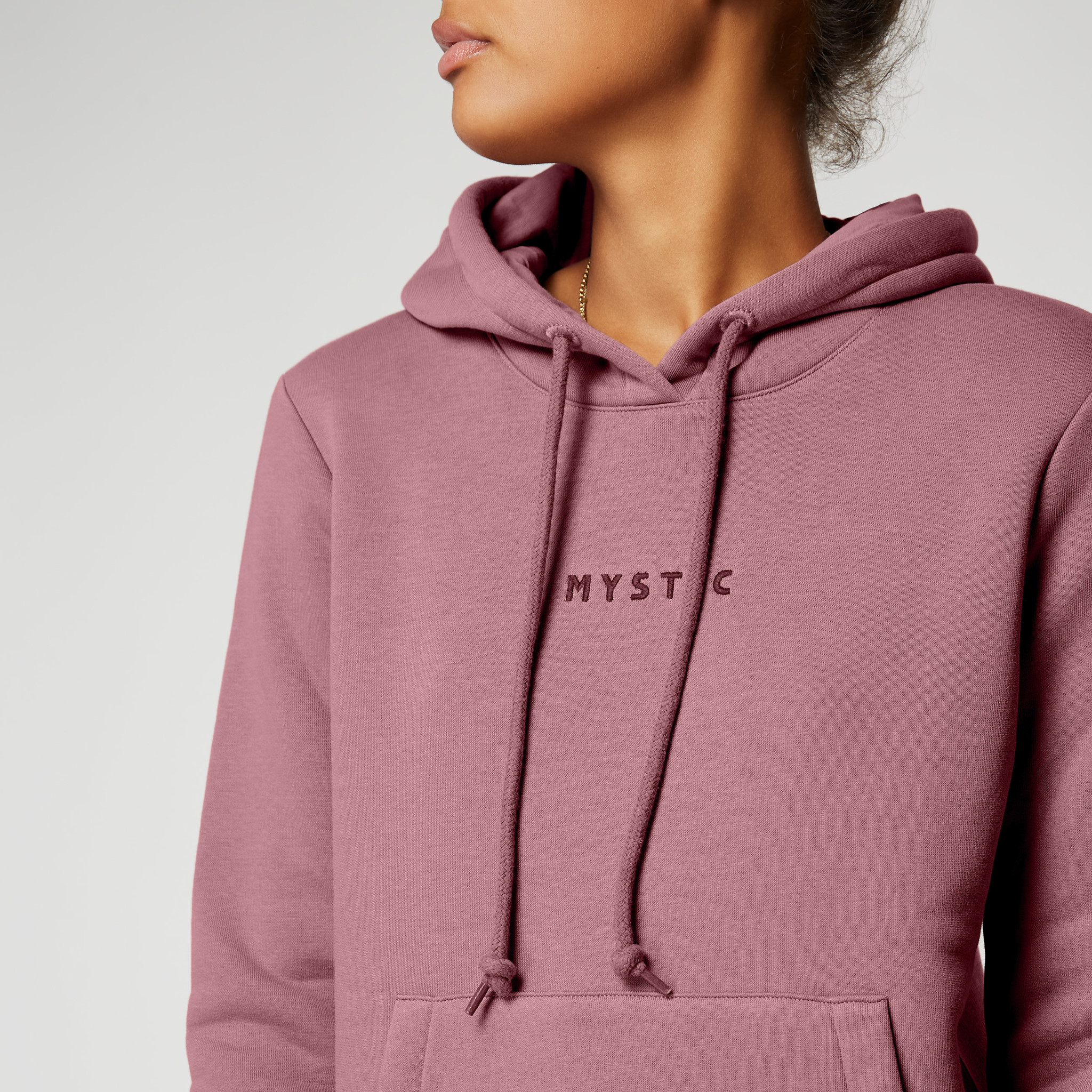 Brand Hoodie Sweat Women Dusty Pink FW22