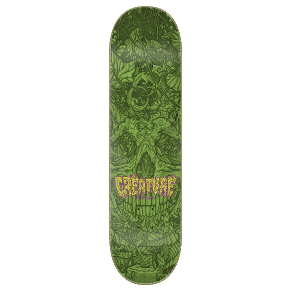 8.3" Gravette Archfield Everslick Green Skateboard Deck