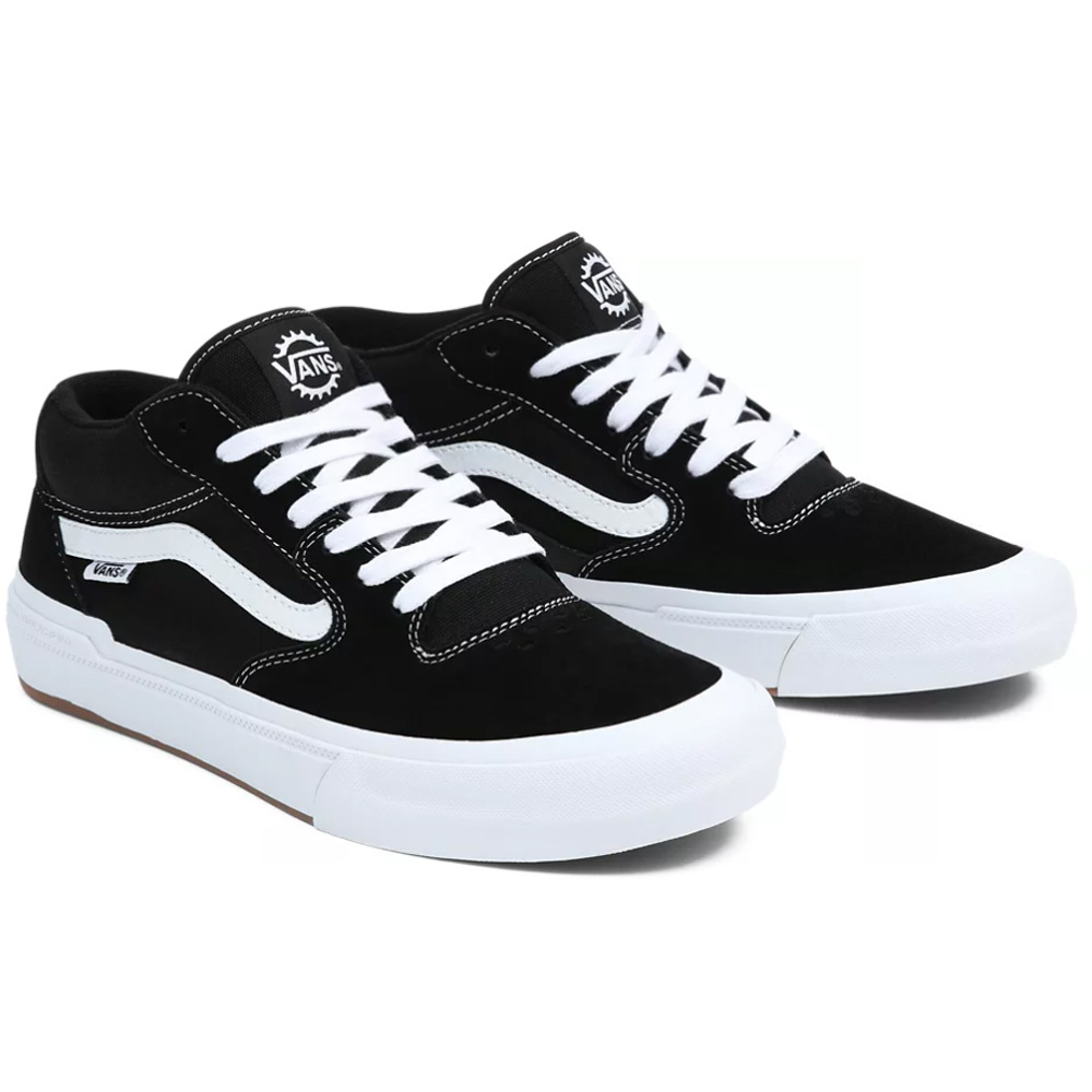 BMX Style 114 Black White Skate Shoe FW22