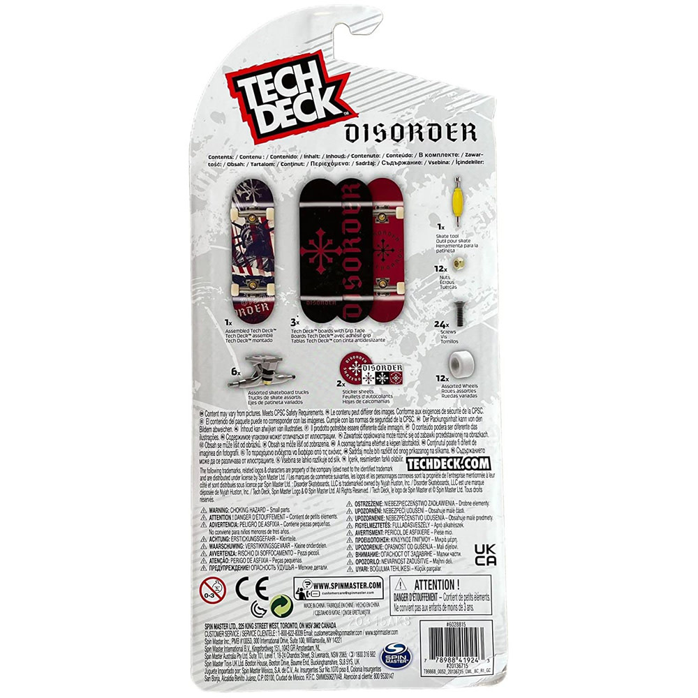 Tech Deck Ultra DLX Fingerboard 4-Pack 2023
