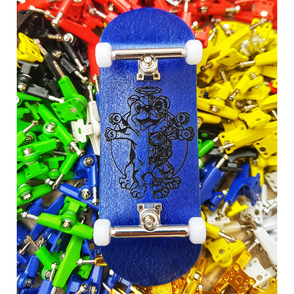34mm Cryptogod Blue Pro Fingerboard Complete 2023