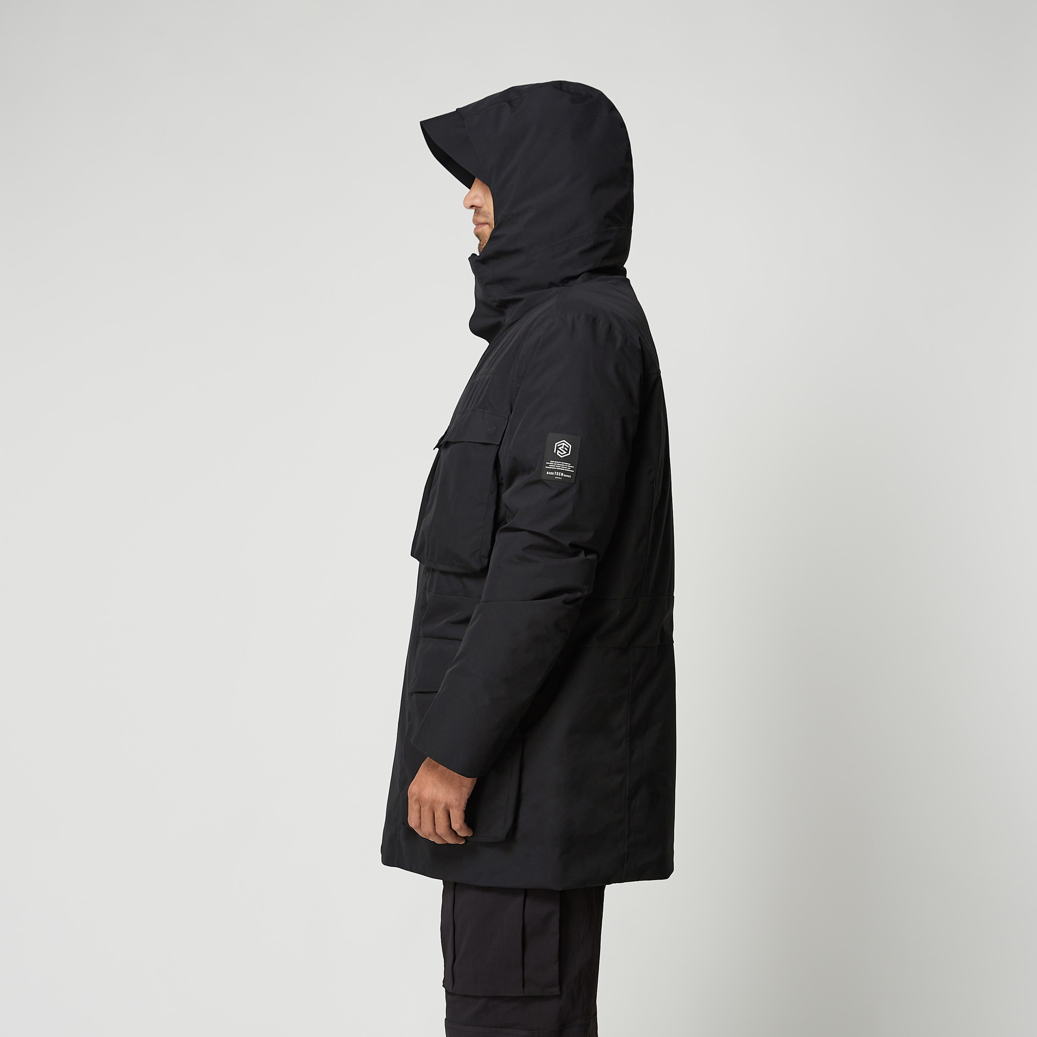 DTS Parka Snowboard Cold Weather Jacket Black 2023