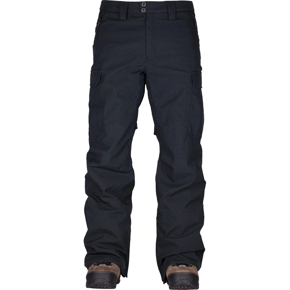 Brigade Black Snowboard Pants 2023