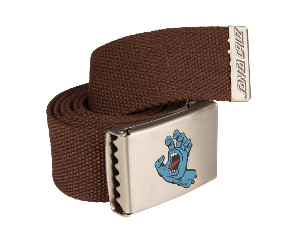 Screaming Mini Hand Sepia Adult Belt