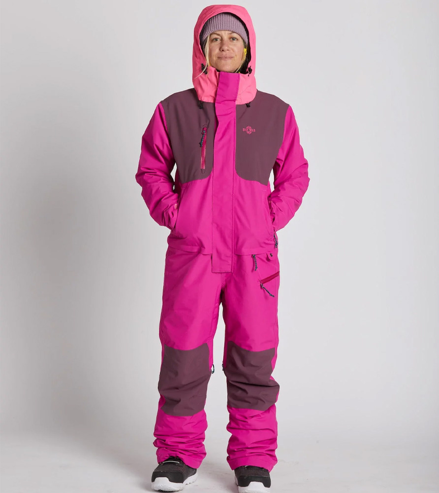 Sassy Beast Suit Magenta Snowboard Suit 2023 Wm - West-Site