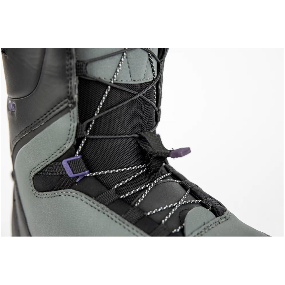 Cave TLS Step On Black Charcoal Snowboard Boots Wm 2023