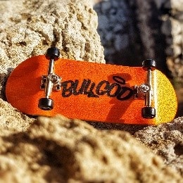 34mm OG Logo Orange Pro Fingerboard Complete 2023