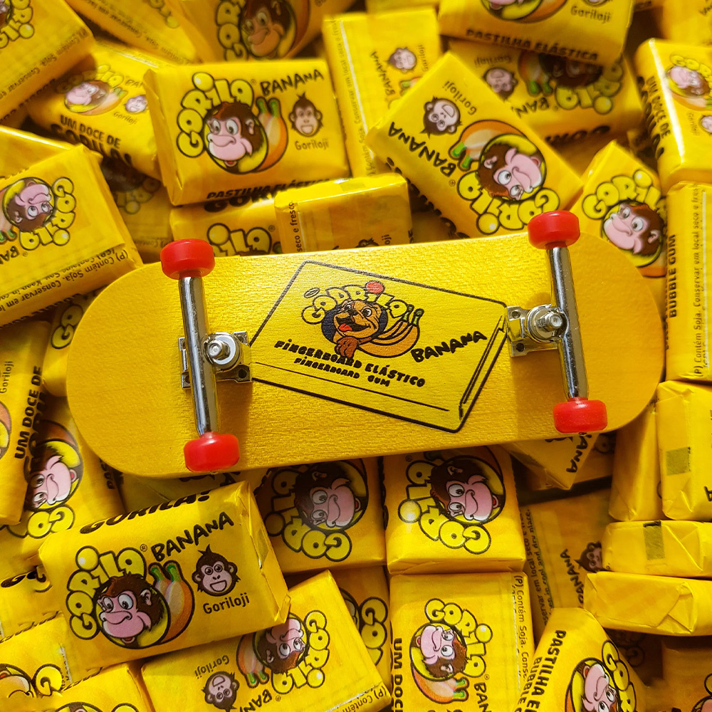 34mm Godrila Banana Fingerboard Premium Complete 2023