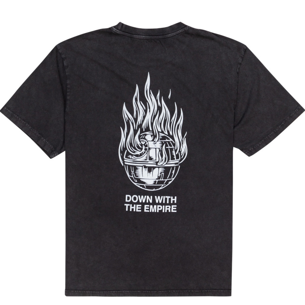 Deathstar Washed Black T-Shirt Kids FW22