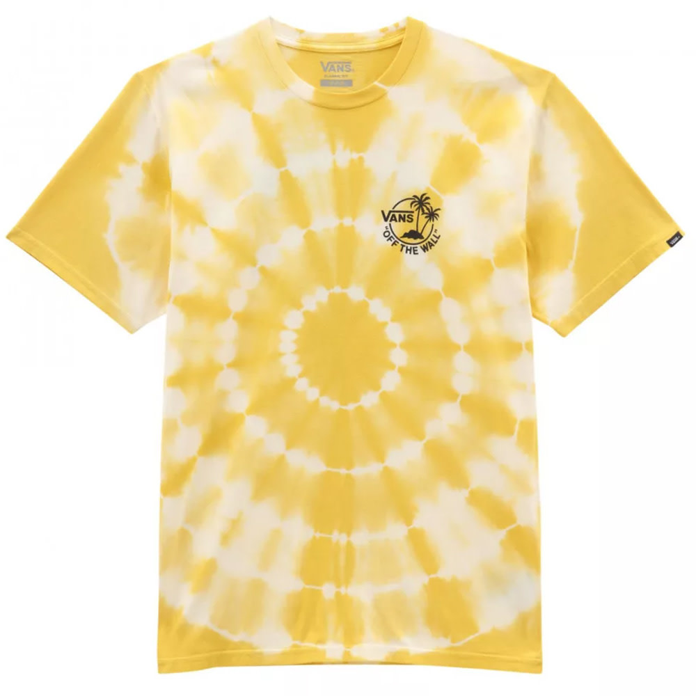 Classic Mini Dual Palm Tie Dye Yellow T-shirt 2023