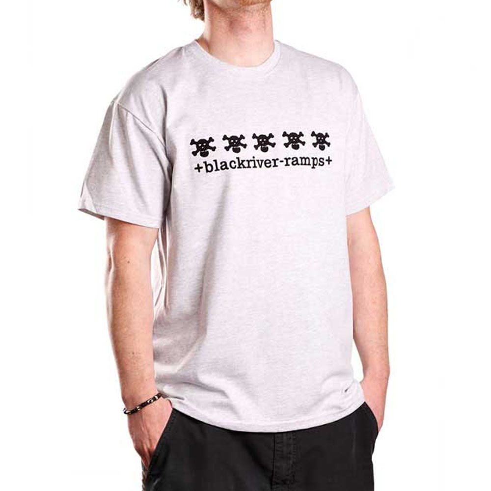 5 Skulls White T-Shirt Fingerboarding 2023