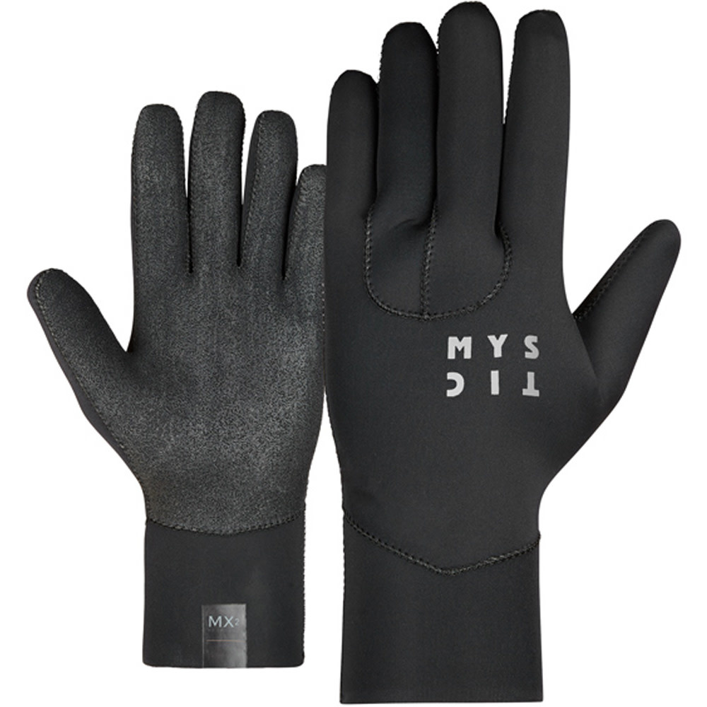 2mm Ease Black 5 Finger Glove 2023
