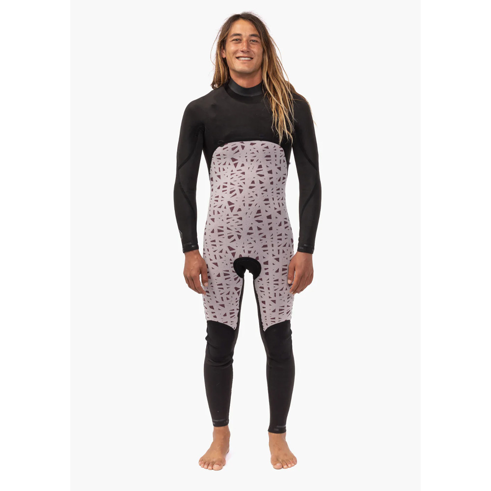 4/3 mm 7 Seas Chest Zip Full Wetsuit 2023 (Blood)