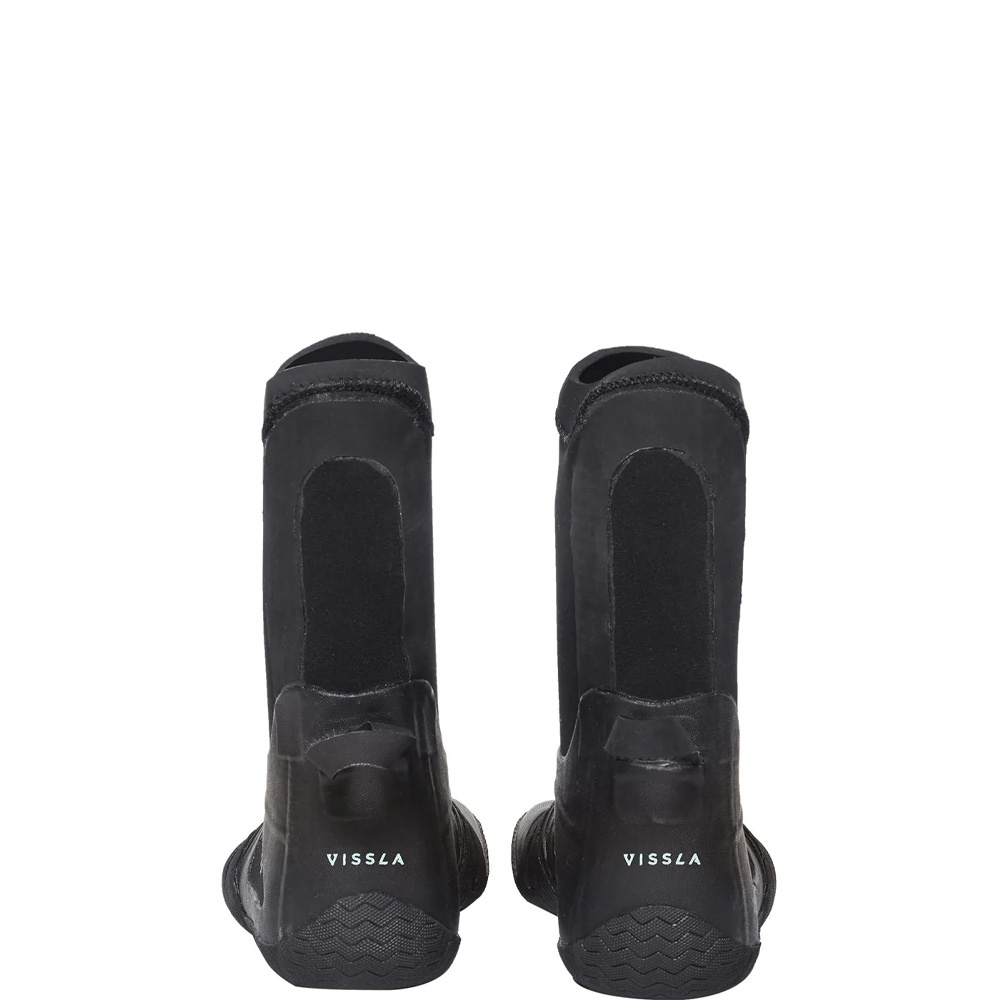 3mm Girls Split Toe Solid Black Surf Bootie 2023
