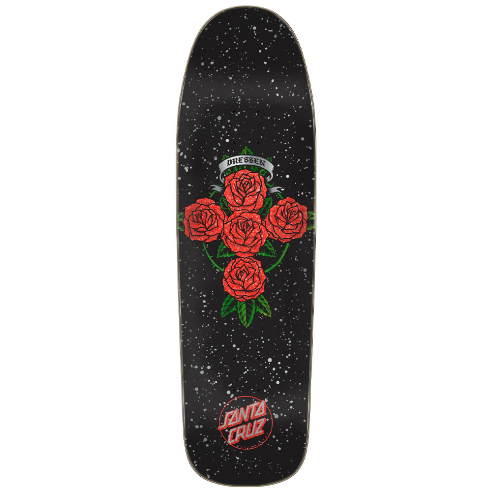 9.3" Dressen Rose Cross Shaped Skateboard Deck 2023