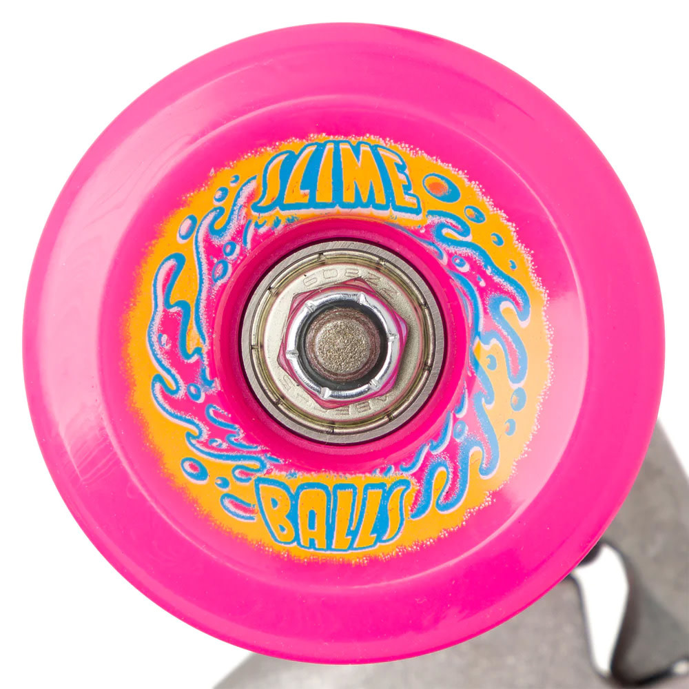 9.75" Pink Dot Check Cut Back Carver Surf Skate Cruiser Complete 2023