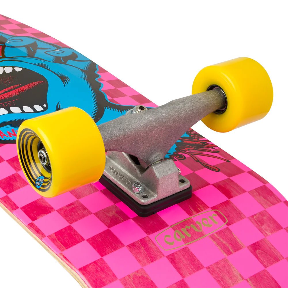9.8" Screaming Hand Check Carver Surfskate Cruiser Complete 2023