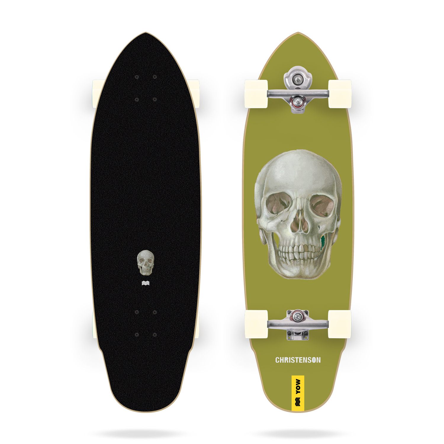 x Christenson 34″ Lane Splitter Shaper Series Surfskate Complete 