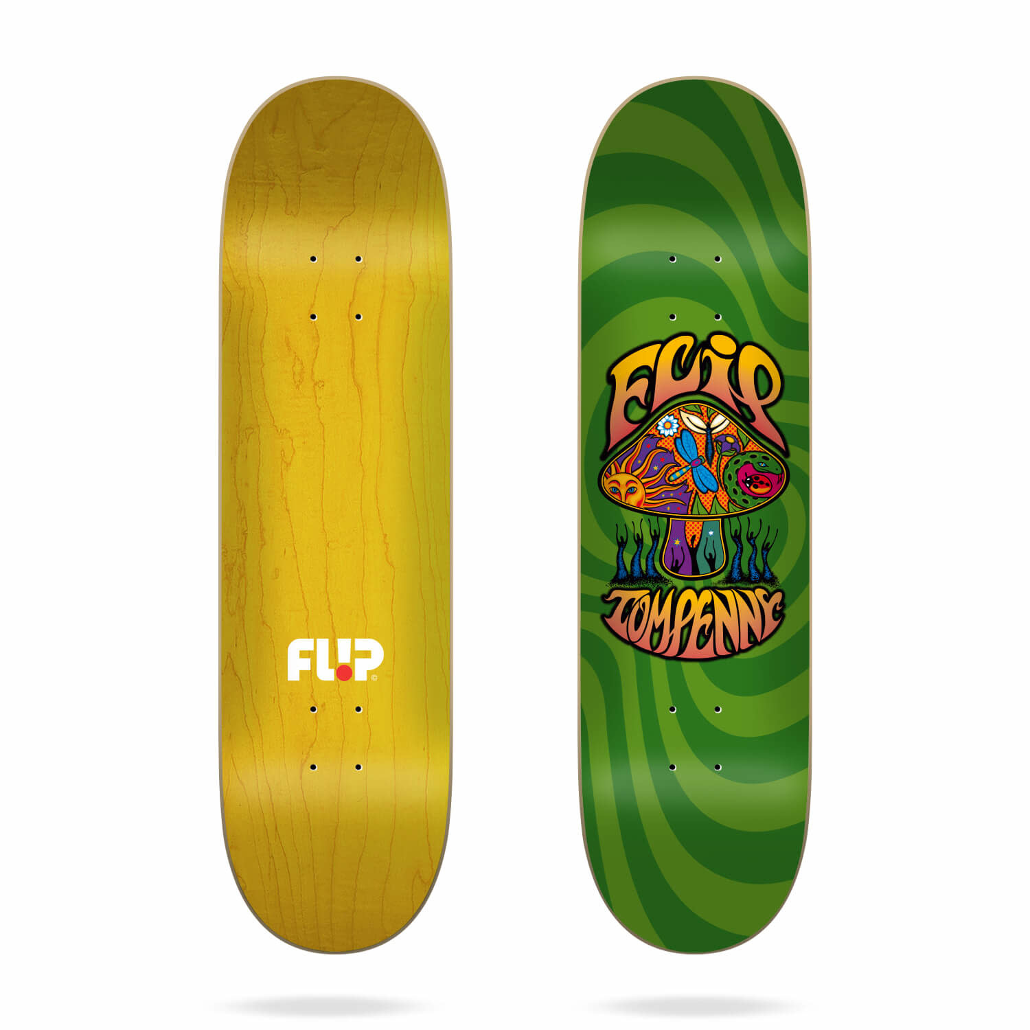 8.25" Penny LoveShroom Green Skateboard Deck 2023
