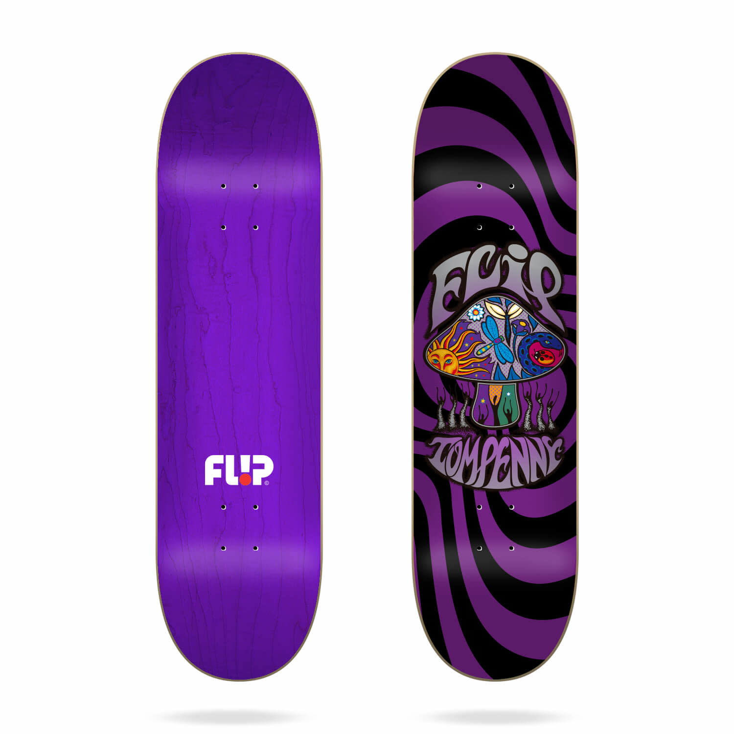 8.13″ Penny Loveshroom Purple Skateboard Deck 2023