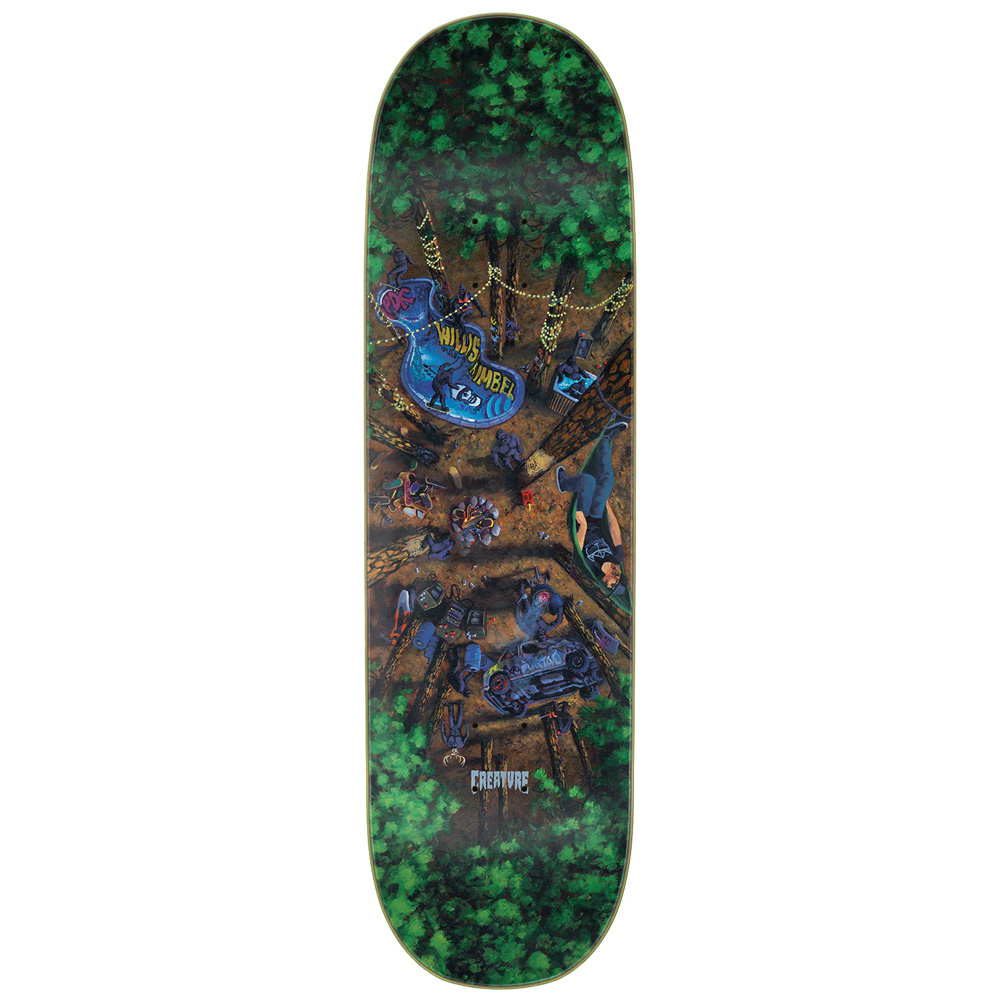 9.0" Kimbel Compound Everslick Multicolored Skateboard Deck 2023