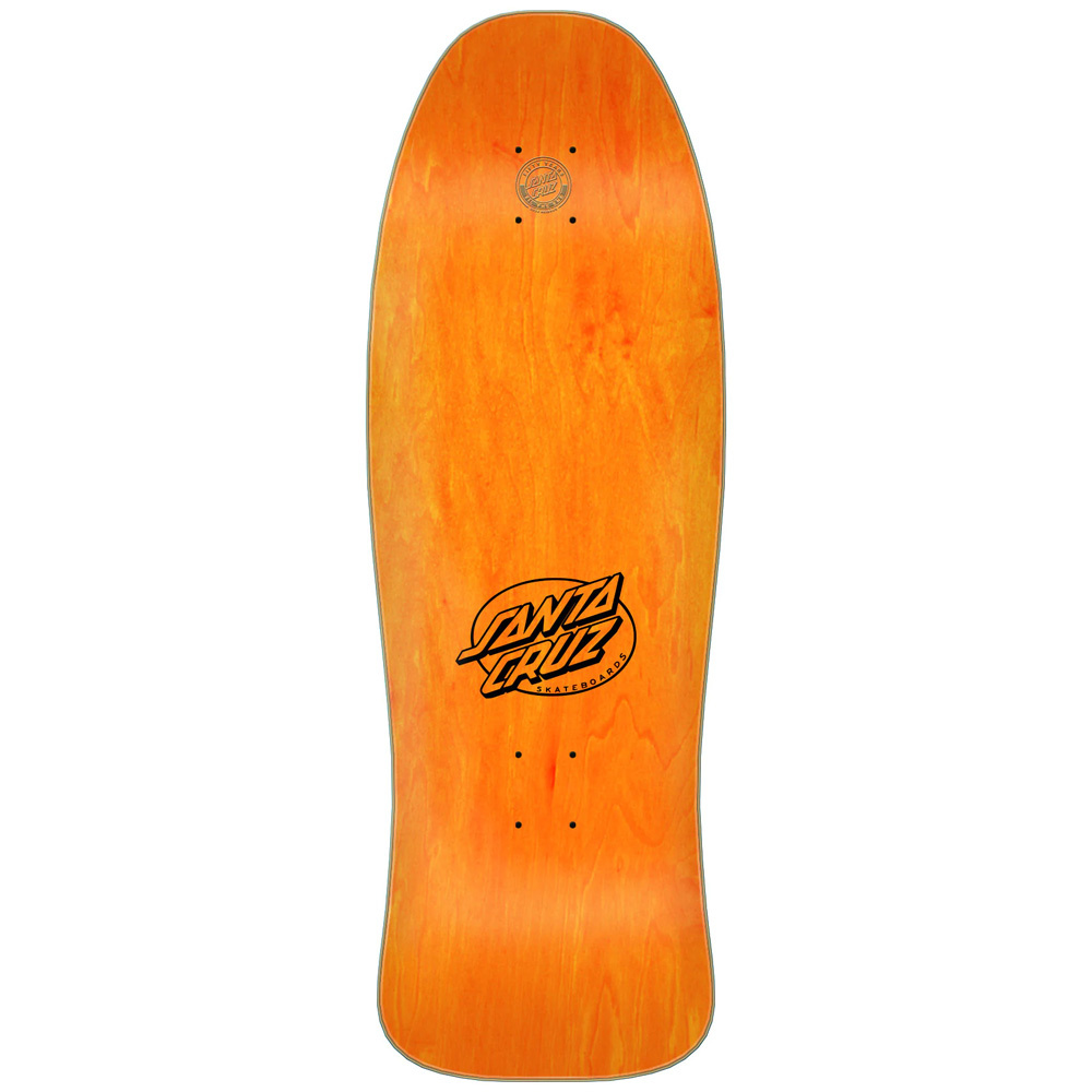 9.875" Knox Punk Reissue Red Skateboard Deck 2023