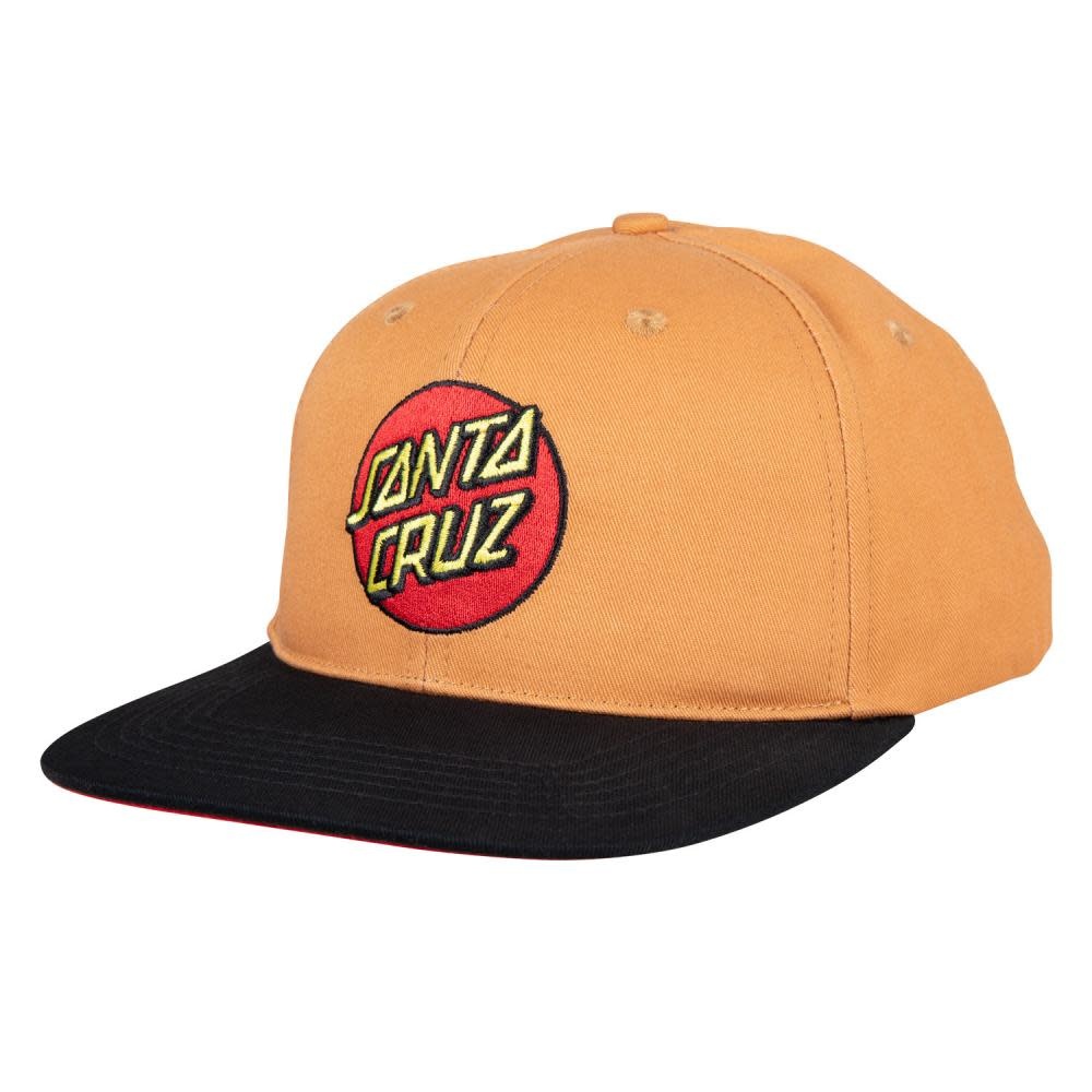 Classic Dot Parchment Black Snapback Hat 2023