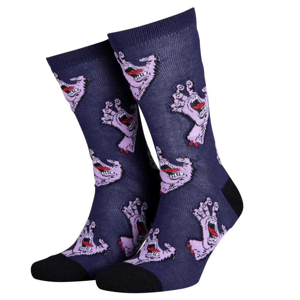42-45 EU Multi Hand Skate Socks (2 PK) Verdigris Navy Blue 2023