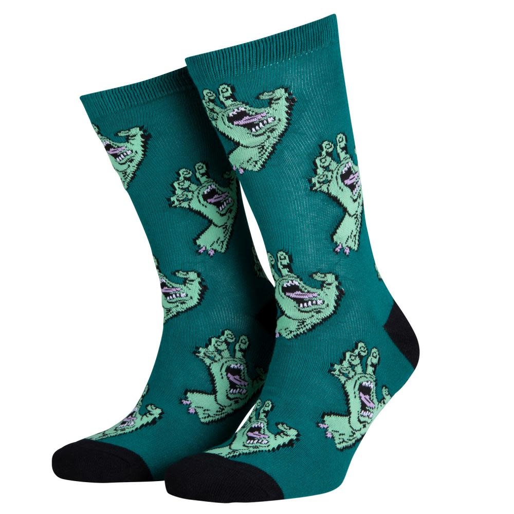 42-45 EU Multi Hand Skate Socks (2 PK) Verdigris Navy Blue 2023